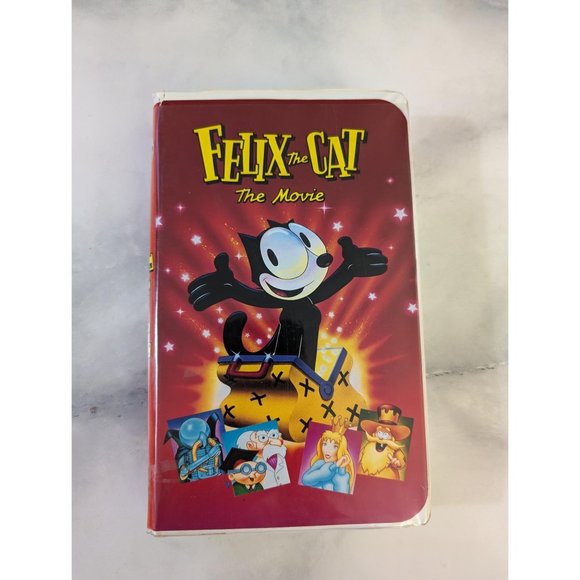 Vintage Felix the Cat: The Movie VHS Rare clamshell case - Picture 2 of 5